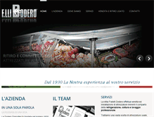 Tablet Screenshot of fratellidodero.com